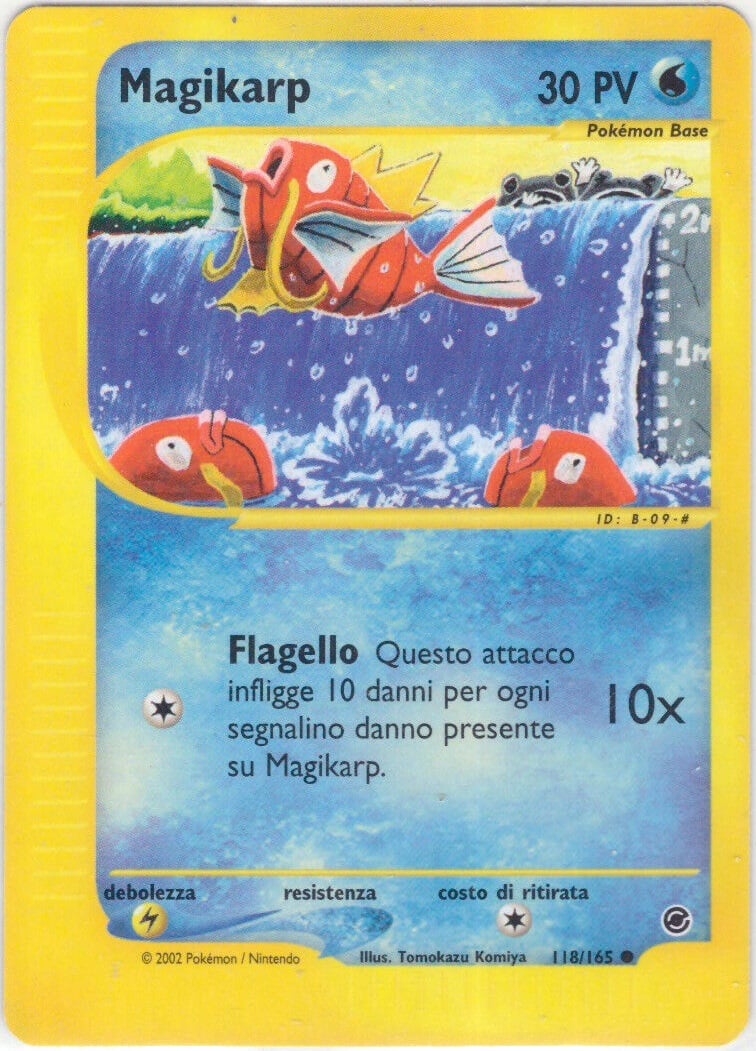 Magikarp 118 — Expedition Set Base (Italian Pokémon TCG card)