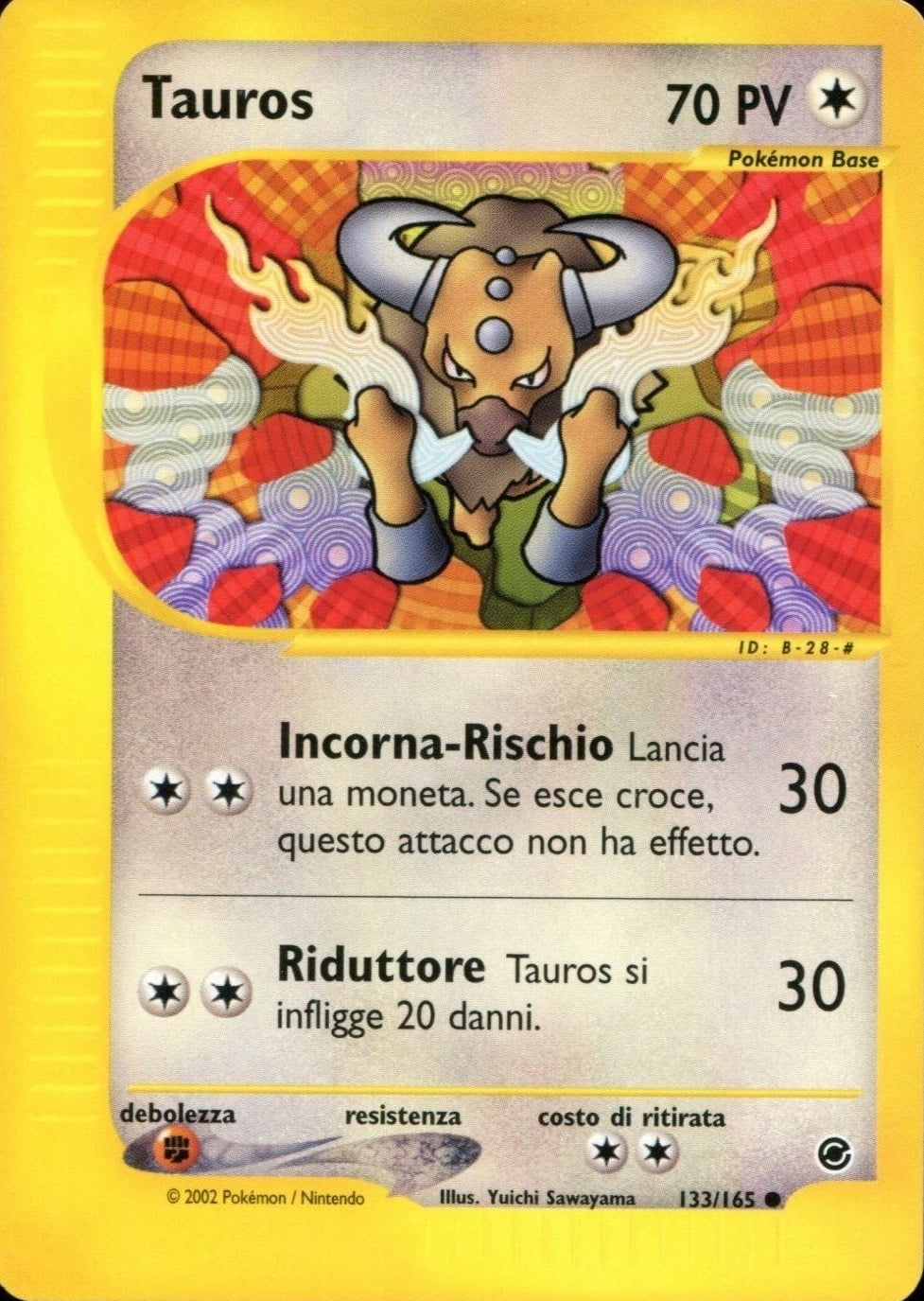 Tauros 133 — Expedition Set Base (Italian Pokémon TCG card)