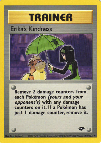 Erika's Kindness 103 — Gym Challenge (Italian Pokémon TCG card)