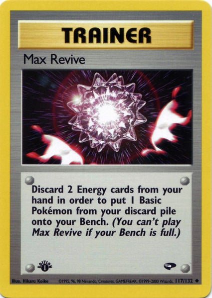 Max Revive 117 — Gym Challenge (Italian Pokémon TCG card)
