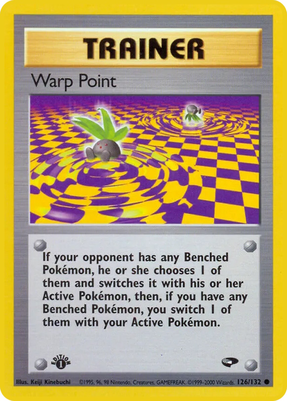 Warp Point 126 — Gym Challenge (Italian Pokémon TCG card)