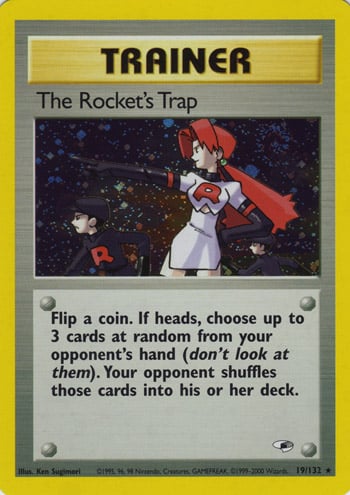 The Rocket's Trap 019 — Gym Heroes (Italian Pokémon TCG card)