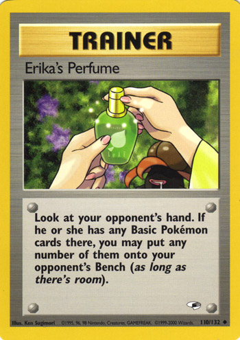 Erika's Perfume 110 — Gym Heroes (Italian Pokémon TCG card)