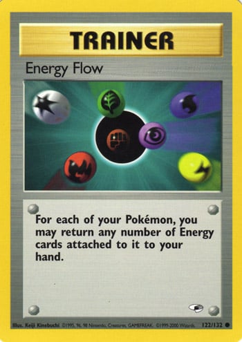 Energy Flow 122 — Gym Heroes (Italian Pokémon TCG card)
