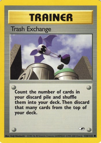 Trash Exchange 126 — Gym Heroes (Italian Pokémon TCG card)