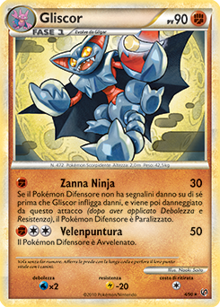 Gliscor 004 — Unerschrocken (Italian Pokémon TCG card)