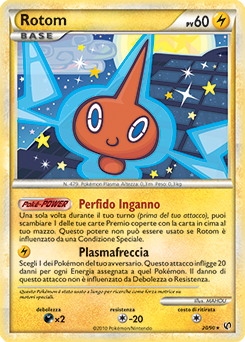 Rotom 020 — Unerschrocken (Italian Pokémon TCG card)