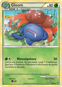 Gloom 027 — Unerschrocken (Italian Pokémon TCG card)
