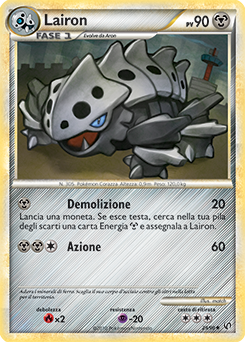 Lairon 029 — Unerschrocken (Italian Pokémon TCG card)
