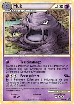 Muk 031 — Unerschrocken (Italian Pokémon TCG card)