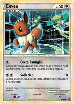 Eevee 048 — Unerschrocken (Italian Pokémon TCG card)