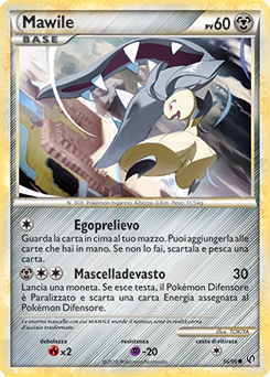 Mawile 056 — Unerschrocken (Italian Pokémon TCG card)