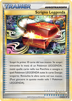 Scrigno Leggenda 075 — Unerschrocken (Italian Pokémon TCG card)