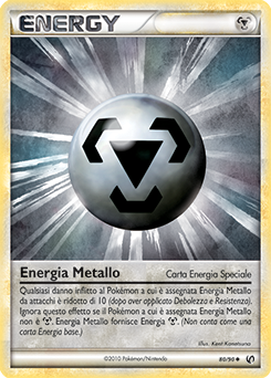 Energia Metallo 080 — Unerschrocken (Italian Pokémon TCG card)