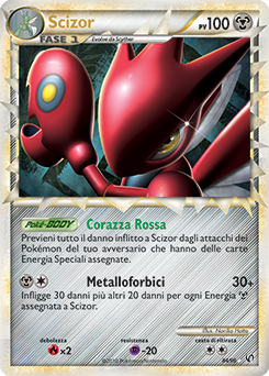 Scizor 084 — Unerschrocken (Italian Pokémon TCG card)