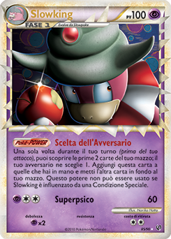 Slowking 085 — Unerschrocken (Italian Pokémon TCG card)