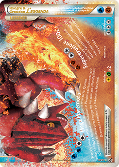 Kyogre & Groudon LEGGENDA 088 — Unerschrocken (Italian Pokémon TCG card)