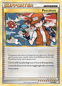 Pescatore 092 — HeartGold & SoulSilver (Italian Pokémon TCG card)