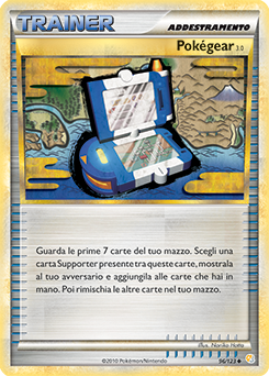 Pokégear 3.0 096 — HeartGold & SoulSilver (Italian Pokémon TCG card)