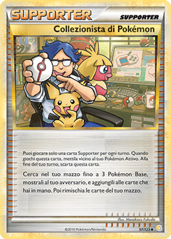 Collezionista di Pokémon 097 — HeartGold & SoulSilver (Italian Pokémon TCG card)