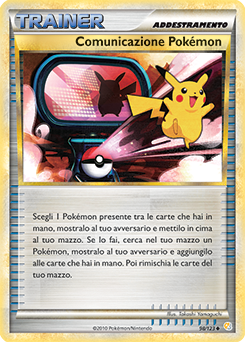 Comunicazione Pokémon 098 — HeartGold & SoulSilver (Italian Pokémon TCG card)