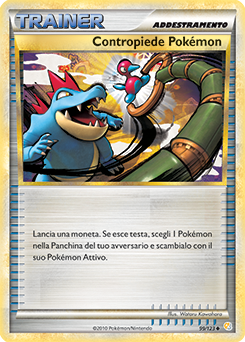 Contropiede Pokémon 099 — HeartGold & SoulSilver (Italian Pokémon TCG card)
