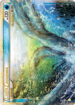 Lugia LEGGENDA 113 — HeartGold & SoulSilver (Italian Pokémon TCG card)