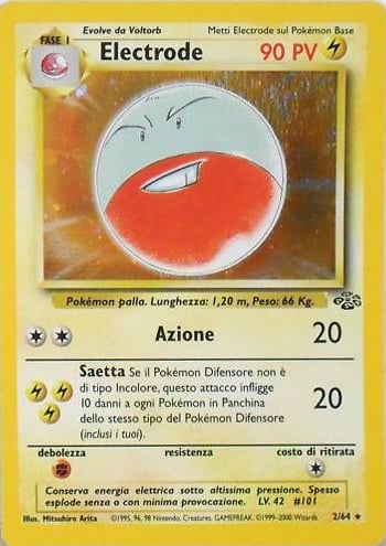 Electrode 002 — Jungle (Italian Pokémon TCG card)