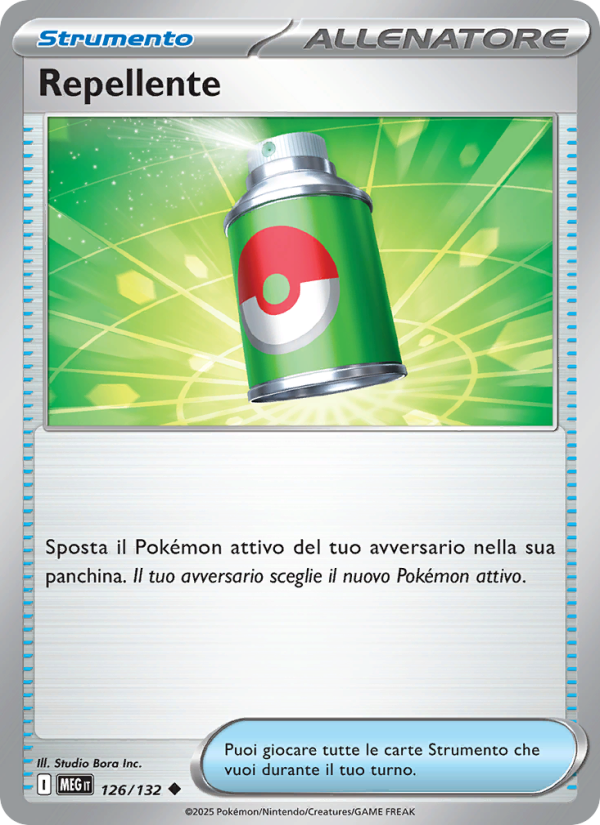 Repellente 126/188 — Mega Evolution (Italian Pokémon TCG card)