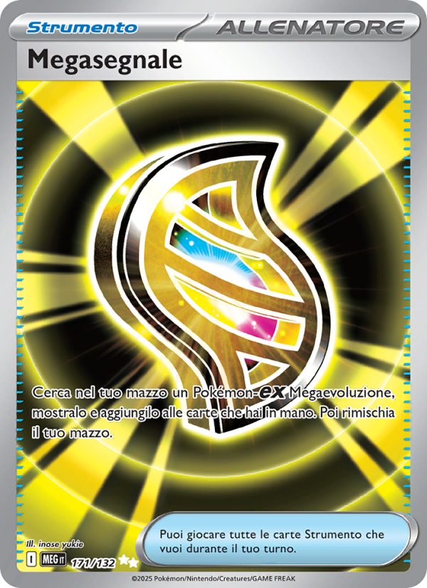 Megasegnale 171/188 — Mega Evolution (Italian Pokémon TCG card)