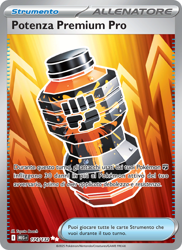 Potenza Premium Pro 174/188 — Mega Evolution (Italian Pokémon TCG card)