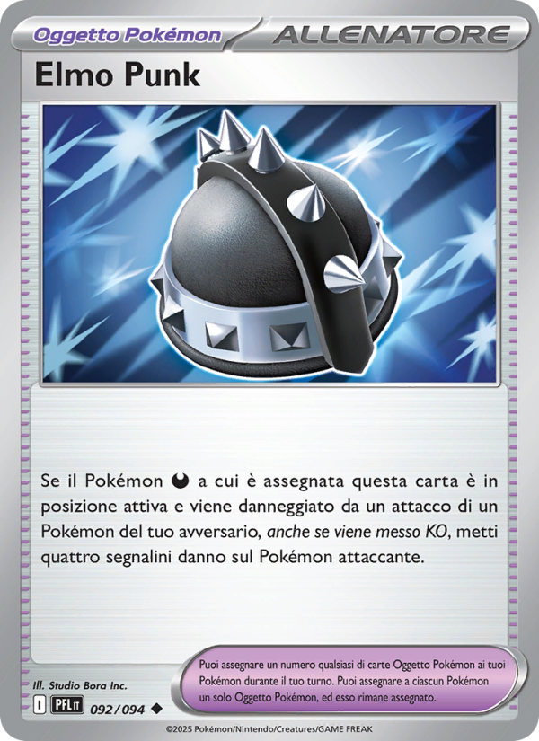 Elmo Punk 092/130 — Phantasmal Flames (Italian Pokémon TCG card)