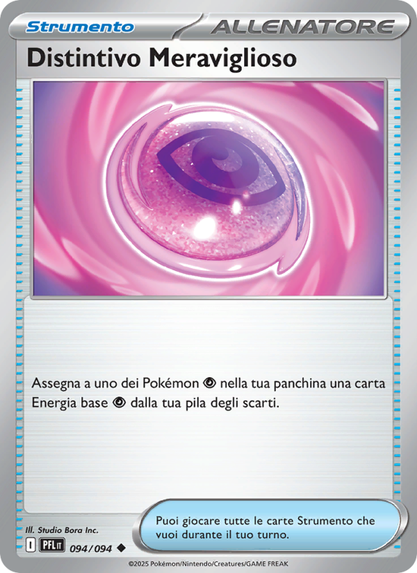 Distintivo Meraviglioso 094/130 — Phantasmal Flames (Italian Pokémon TCG card)