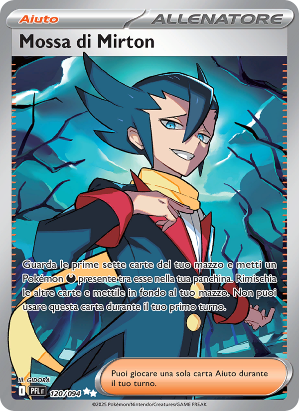 Mossa di Mirton 120/130 — Phantasmal Flames (Italian Pokémon TCG card)