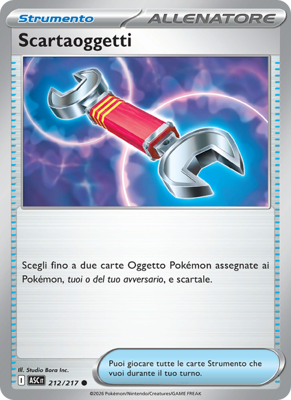 Scartaoggetti 212/217 — Ascesa Eroica (Italian Pokémon TCG card)