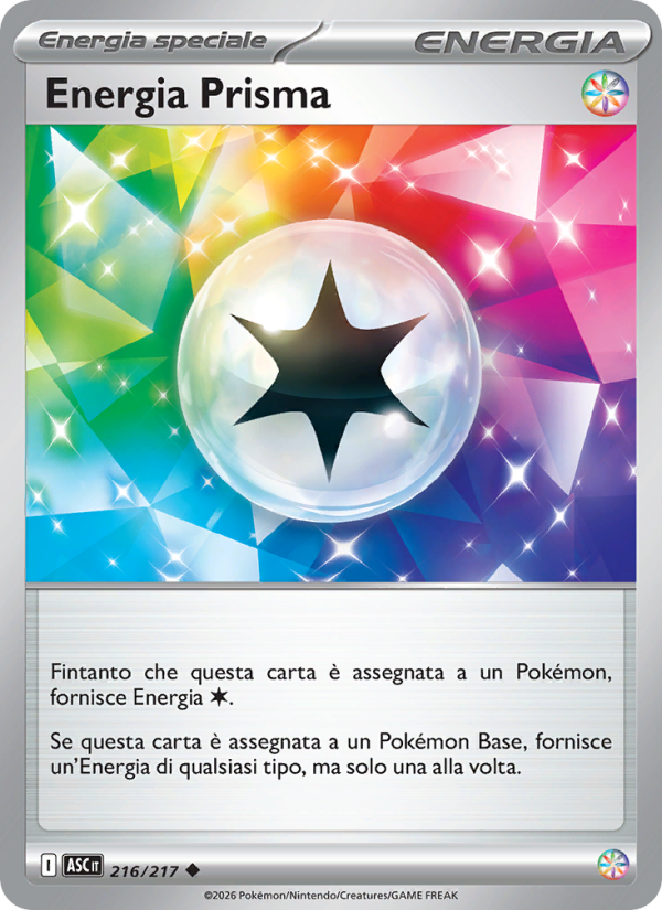 Energia Prisma 216/217 — Ascesa Eroica (Italian Pokémon TCG card)