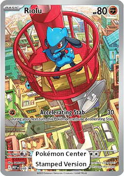 Riolu 010/10 — MEP Black Star Promos (Italian Pokémon TCG card)