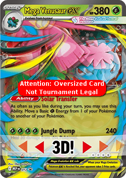 Mega Venusaur ex 013/10 — MEP Black Star Promos (Italian Pokémon TCG card)