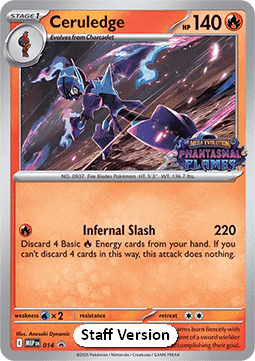 Ceruledge 014/10 — MEP Black Star Promos (Italian Pokémon TCG card)