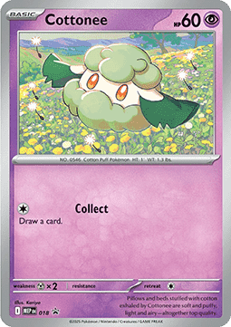 Cottonee 018/10 — MEP Black Star Promos (Italian Pokémon TCG card)
