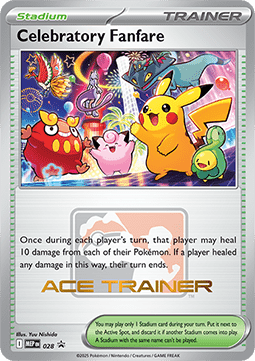 Celebratory Fanfare 028/10 — MEP Black Star Promos (Italian Pokémon TCG card)