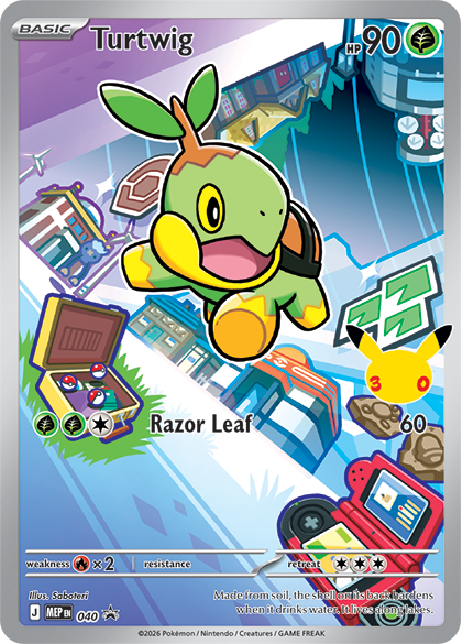 Turtwig 040/10 — MEP Black Star Promos (Italian Pokémon TCG card)