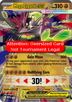 Mega Zygarde ex 071/10 — MEP Black Star Promos (Italian Pokémon TCG card)