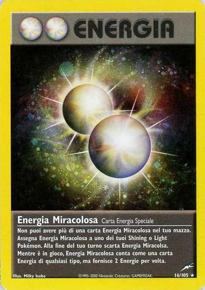 Energia Miracolosa 016 — Neo Destiny (Italian Pokémon TCG card)