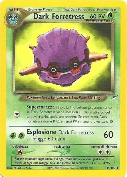 Dark Forretress 035 — Neo Destiny (Italian Pokémon TCG card)