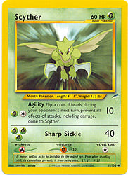 Scyther 055 — Neo Destiny (Italian Pokémon TCG card)