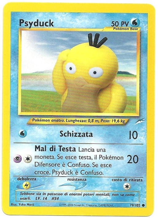 Psyduck 079 — Neo Destiny (Italian Pokémon TCG card)