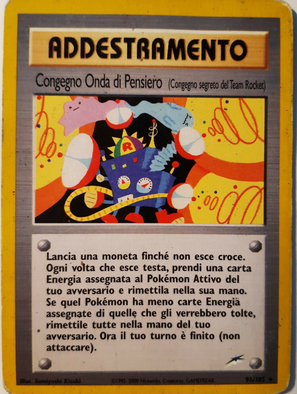 Congegno Onda di Pensiero 096 — Neo Destiny (Italian Pokémon TCG card)