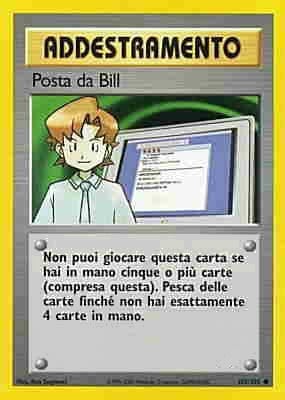 Posta da Bill 105 — Neo Destiny (Italian Pokémon TCG card)