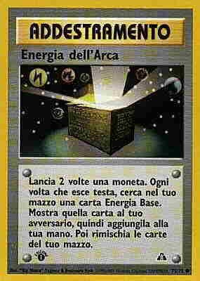 Energia dell'Arca 075 — Neo Discovery (Italian Pokémon TCG card)
